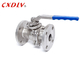 Carbon Steel Flanged Ball Valve with PTFE Seat Corrosive Medium